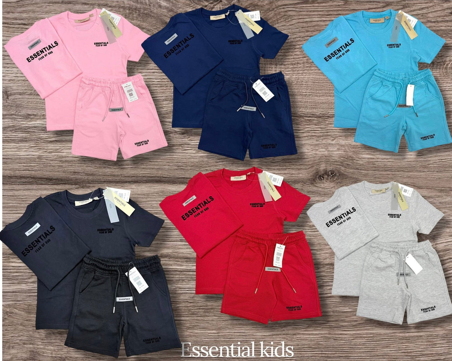 New-Little one “Fear of God”Short sets