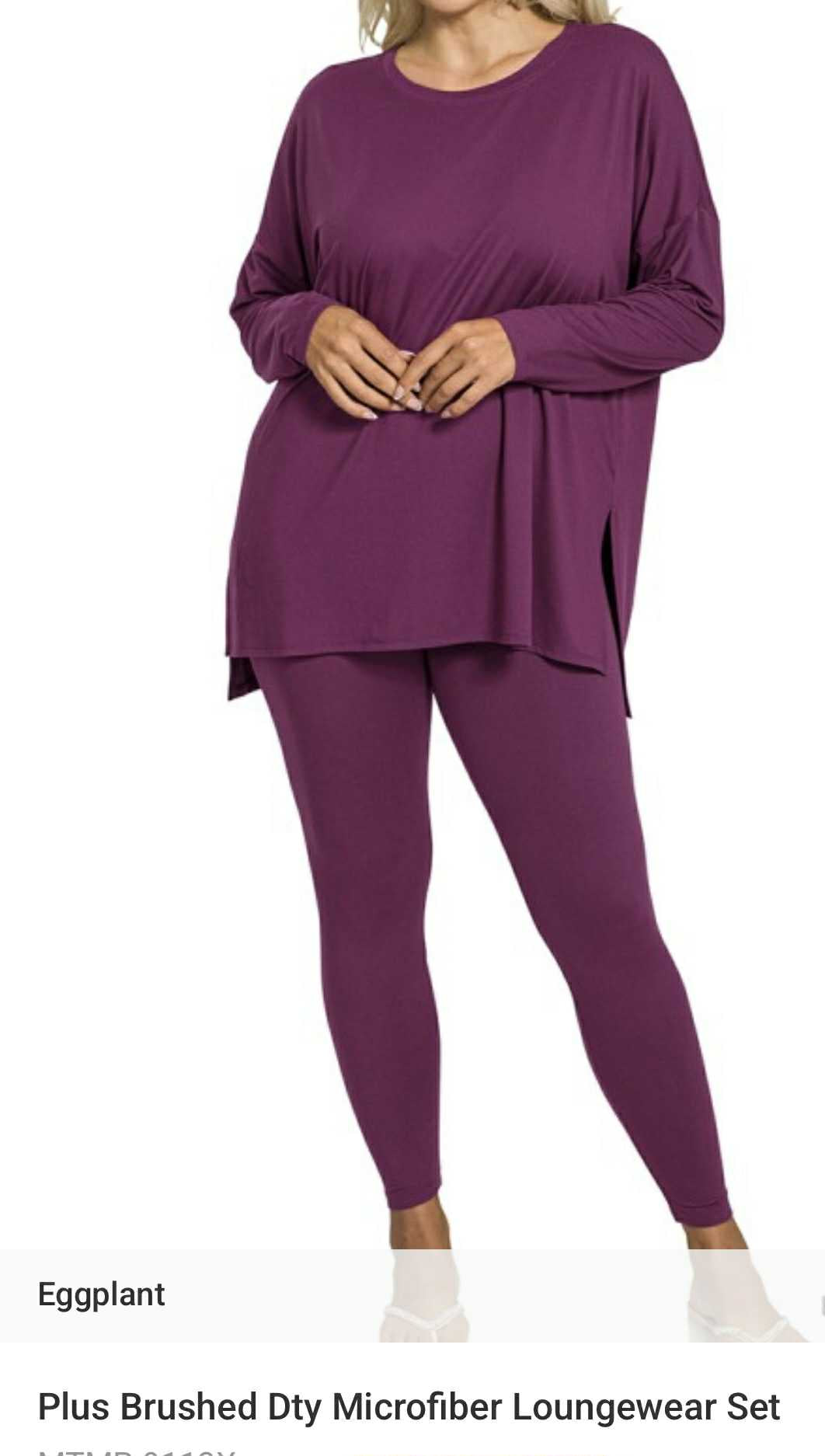 Ladies Chill Sets Plus Size