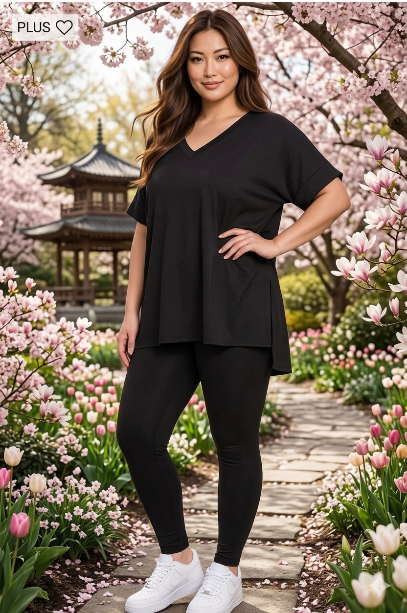 Plus Size Loyalty Set Leggings