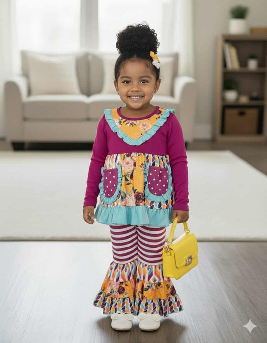 Girls love Ruffle Set