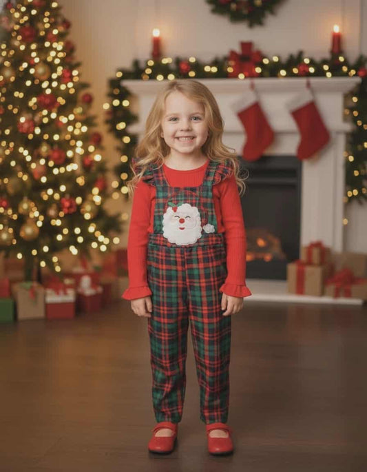 Santa’s Baby Romper( Top included)