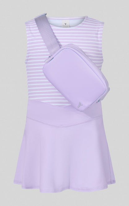 Little Girls Tank, Crossover Skort, Fanny bag Set
