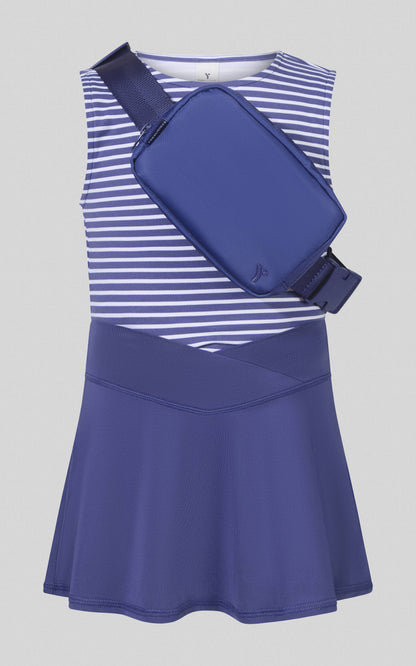 Little Girls Tank, Crossover Skort, Fanny bag Set