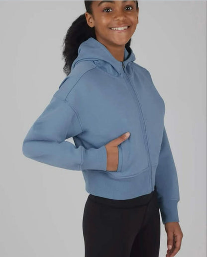 Girls Scuba Full Zip Hoodie