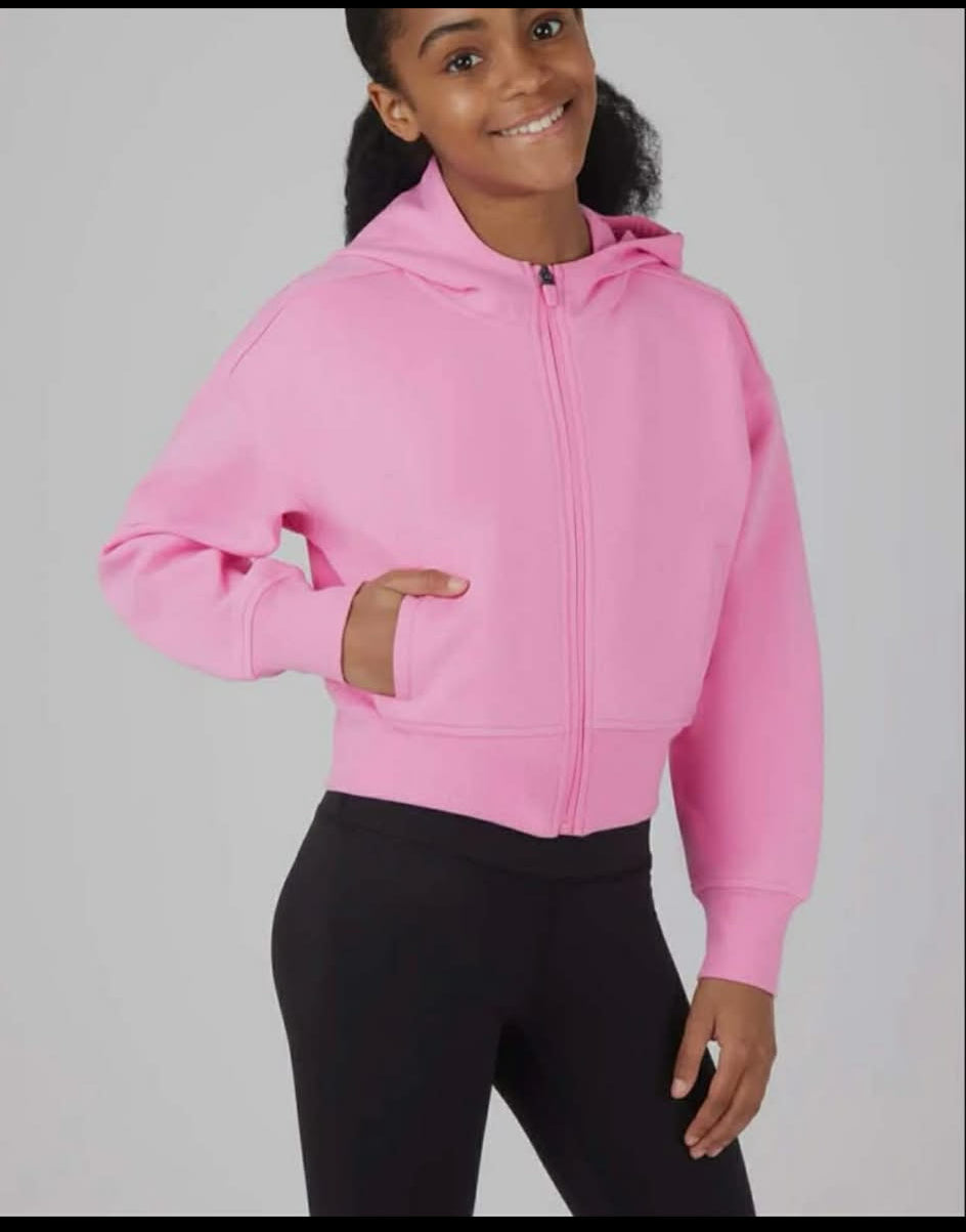 Girls Scuba Full Zip Hoodie