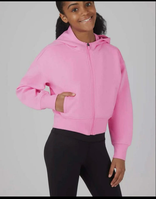 Girls Scuba Full Zip Hoodie