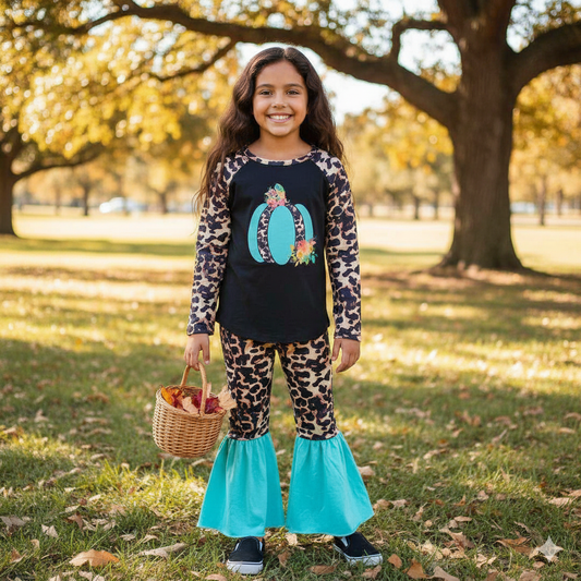 Cheetah Pumpkin Set